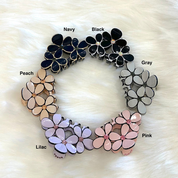 Jasmine Small Jaw Clips - 6colors