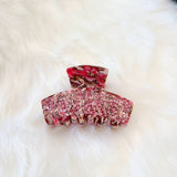 Traditional Crystal Covered Strong Grip Ponytail Jaw Clip