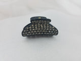 Small Size Light Weight Cellulose Crystal Covered Jaw Clip