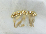 Vintage Gold Medium Size Wedding Comb