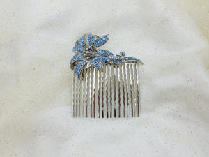 Daffodil Crystal Med Size Comb - in 5 colors