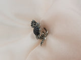 Crystal Sunflower Jaw Hair Clip Decent Color Collections - in 3 colors