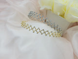 Rhombus Metal with Crystals Headband - in 2 colors