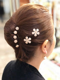 MINI Gold Color Crystal Hair Stick