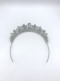 Queen Style Silver Color Wedding Tiara