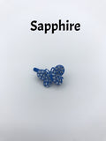 Small Butterfly Crystal Magnet Hair Clip