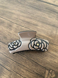 French Rose Light Weight Medium size Clip